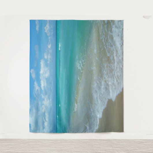 Tenture Paysage Scénique de l'Océan de Plage Fond de Mur S (Devant)