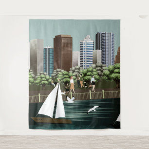Tenture Paysage urbain