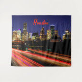 Tenture Paysage urbain de Houston Texas (Devant (Horizontal))