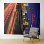 Tenture Paysage urbain de Houston Texas (En situation (horizontale))