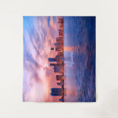 Tenture Paysage urbain de Miami Beach Floride (Devant)