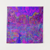 Tenture Paysage Violet Impressionniste Psychédélique (Devant)
