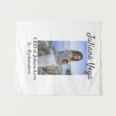 Tenture PDG entreprise propriétaire fille patron Instagram (Devant (Horizontal))