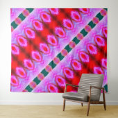 Tenture Peace Ikat Miami (En situation (horizontale))