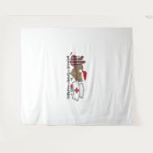 Tenture Peace Love Nurse, T-shirt classique Halloween (Devant (Horizontal))