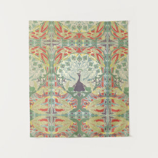 Tenture Peacock Art Nouveau Fière Papier peint Vintage