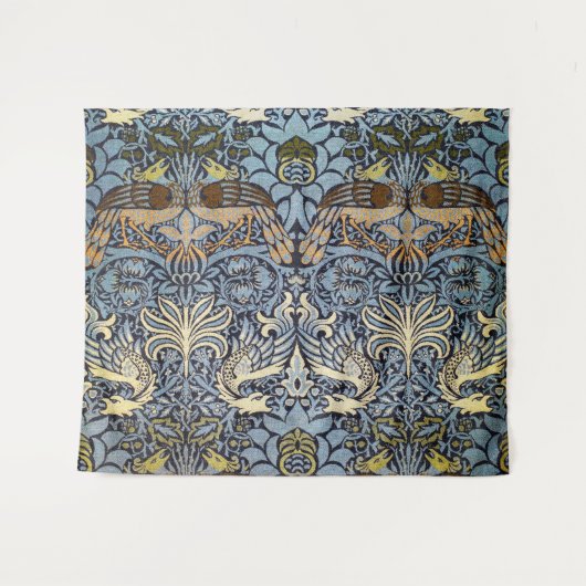 Tenture Peacock et Dragon, William Morris (Devant (Horizontal))
