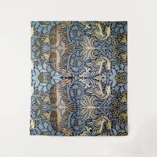 Tenture Peacock et Dragon, William Morris (Devant)