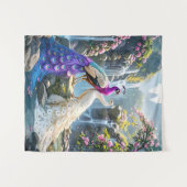 Tenture Peacock Paradise (Devant (Horizontal))