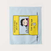 Tenture Peanuts | Lucy & the Doctor Is In (Devant)