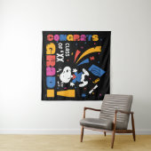 Tenture Peanuts Snoopy Congrats Grad Graduation Confetti (En situation (horizontale))