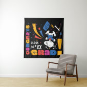 Tenture Peanuts Snoopy Congrats Grad Graduation Confetti (En situation)