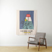 Tenture Peanuts Snoopy Hard Work Pays Off Graduation (En situation)