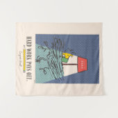 Tenture Peanuts Snoopy Hard Work Pays Off Graduation (Devant (Horizontal))