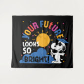 Tenture Peanuts Snoopy Your Future Looks So Bright (Devant (Horizontal))
