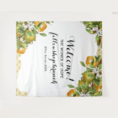 Tenture Pears Fruit Event Backdrop (Devant (Horizontal))