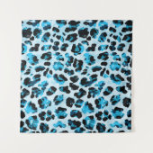 Tenture Peau de Cheetah léopard : Aquarelle teinture Vinta (Devant (Horizontal))