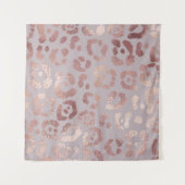 Tenture Peau léopard : élégance or rose. (Devant (Horizontal))