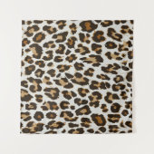 Tenture Peau léopard : Texture Vintage sans peau (Devant (Horizontal))