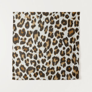 Tenture Peau léopard : Texture Vintage sans peau