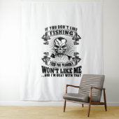 Tenture Pêche amusante (En situation)
