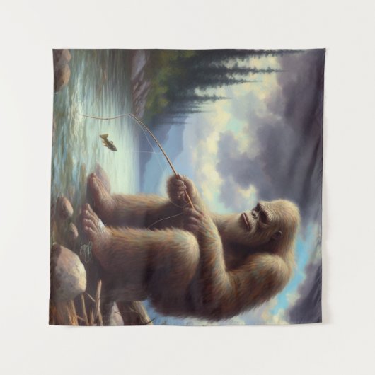 Tenture Pêche au gros (Devant (Horizontal))