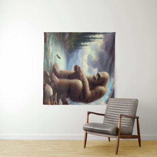 Tenture Pêche au gros (En situation (horizontale))