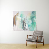 Tenture Pêche Bateau Port Paysage Nature (En situation (horizontale))