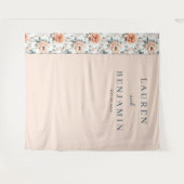 Tenture Pêche Florale Romantique (Devant (Horizontal))