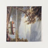 Tenture Pêche saumon sur le Cascapediac Albert Bierstadt (Devant (Horizontal))