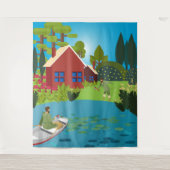 Tenture Pêcheurs (Devant)