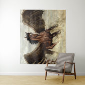 Tenture Pégase ailé (En situation)