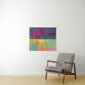 Tenture Peinture à éclaboussure (En situation (horizontale))