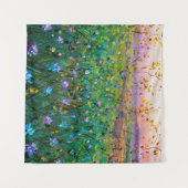 Tenture  peinture à l'huile de fleurs, belles fleurs de ch (Devant (Horizontal))