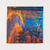 Tenture  peinture à l'huile montrant belle forêt d'automne (Devant (Horizontal))