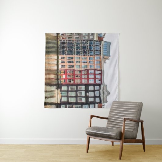 Tenture Peinture à l'huile. OEuvre acrylique. Dessin aquar (En situation (horizontale))