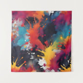 Tenture peinture Abstraite (Devant)