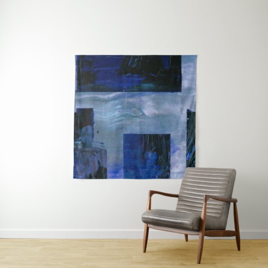 Tenture Peinture Abstraite (En situation (horizontale))