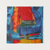 Tenture Peinture Abstraite (Devant (Horizontal))