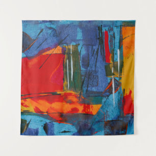 Tenture Peinture Abstraite