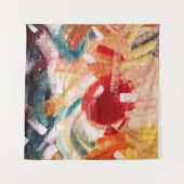 Tenture Peinture Abstraite (Devant (Horizontal))