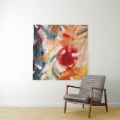 Tenture Peinture Abstraite (En situation (horizontale))