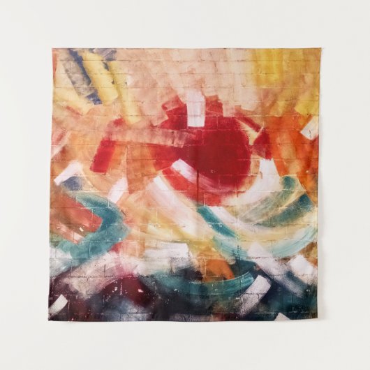 Tenture Peinture Abstraite (Devant)