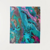 Tenture Peinture Abstraite colorée (Devant)