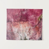 Tenture Peinture abstraite rouge et marron (Devant (Horizontal))