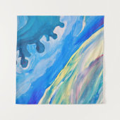 Tenture Peinture acrylique colorée, arrière - plan texturé (Devant (Horizontal))