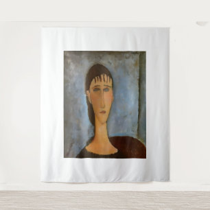 Tenture peinture artistique d'Amedeo Modigliani