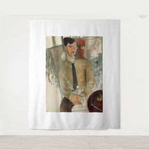 Tenture peinture artistique d'Amedeo Modigliani