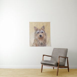 Tenture Peinture Berger Picard - Joli art original chien