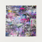 Tenture Peinture colorée Grungy Abstraite (Devant (Horizontal))